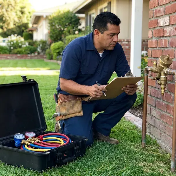Local backflow preventer installation by HKL Plumbing, Kailua, HI
