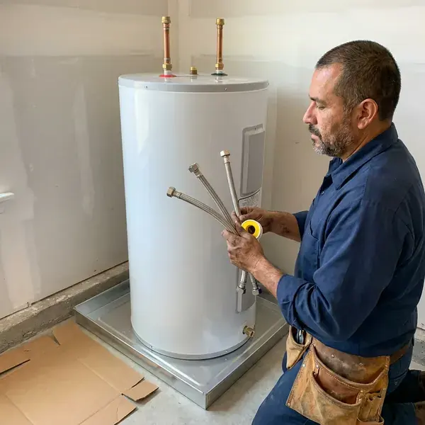 Professional gas water heater installation, Pearl City, HI