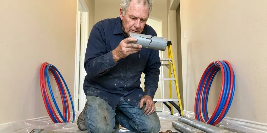 HKL Plumbing technician providing sump pump replacement in Urban Honolulu