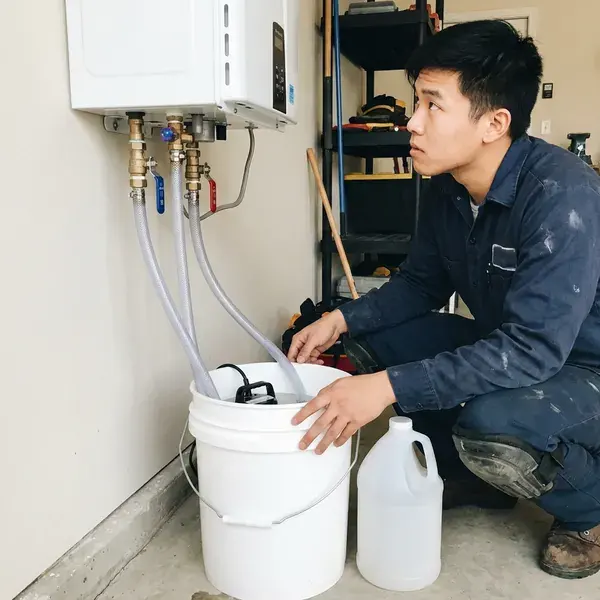 Professional tankless water heater maintenance, Wahiawa, HI