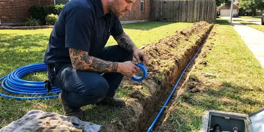 Water Line Replacement in Urban Honolulu